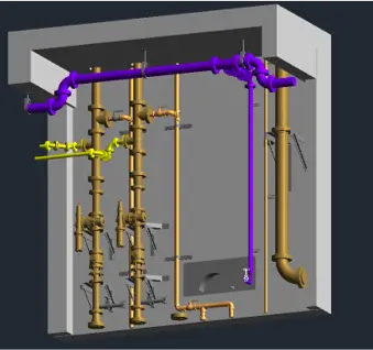 MEP Support Modelling for Water treatment Plant