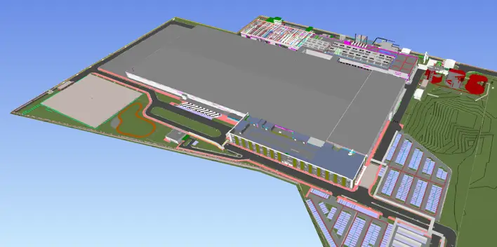 Micron Semiconductors Plant